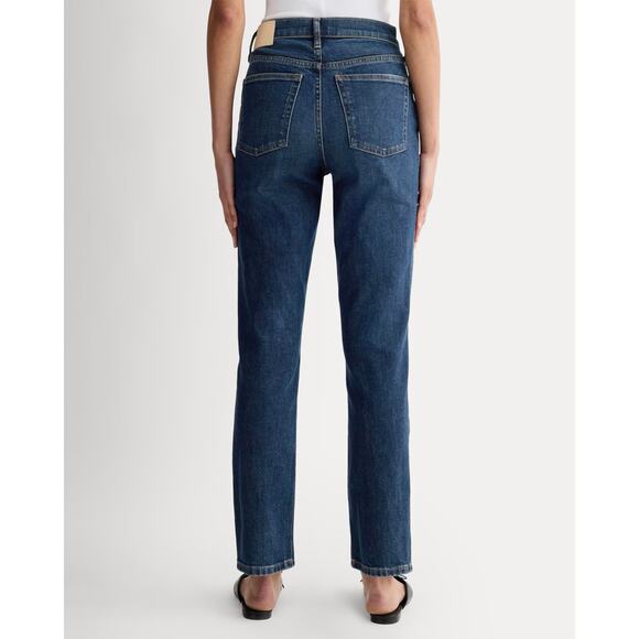 NWT Everlane The Original Cheeky Jean High Rise Vintage Dark Blue Size 30 Short - Picture 2 of 11